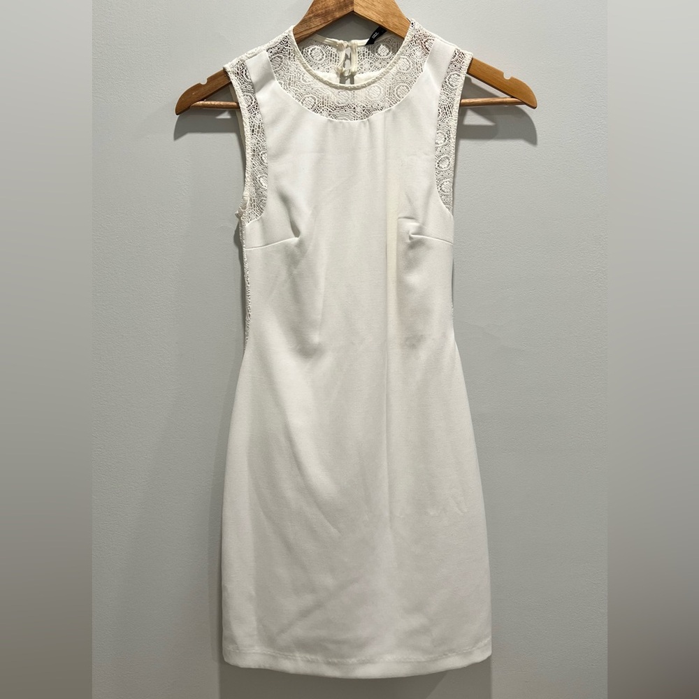 Zara White Lace Dress